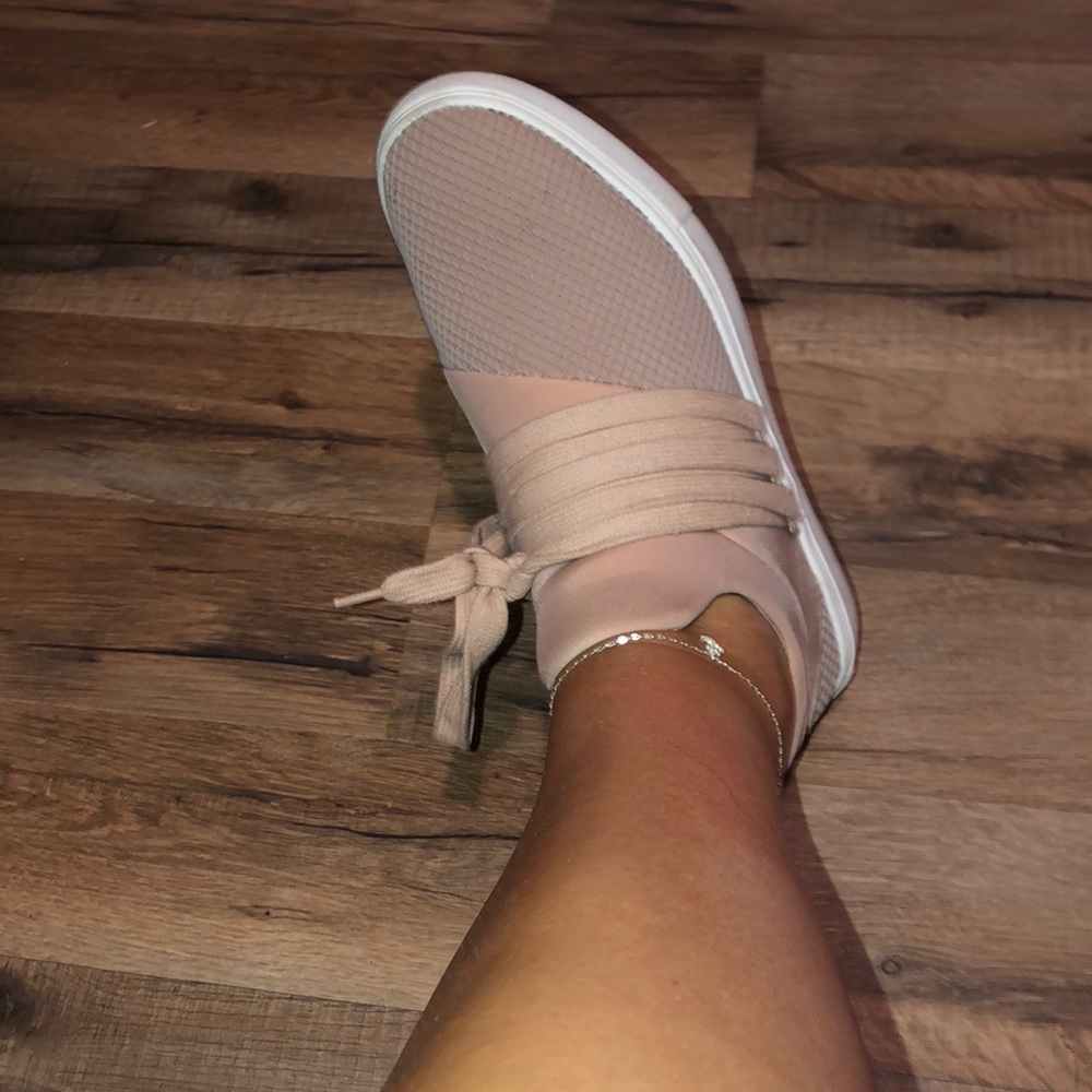 Baby Pink Sneakers